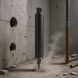 Broca de diamante de 3 pulgadas para hormigón y mampostería, con rosca interna, de alta precisión, para uso en húmedo. - Product Image 2