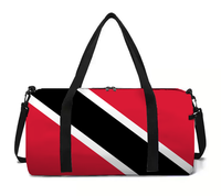 Sac de voyage à bandoulière avec drapeau de Sainte-Kitts-et-Névis, le plus vendu, sac de sport, sac de voyage pour le week-end, confortable et portable