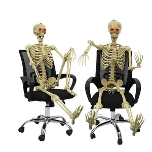 Halloween Supplier Movable Realistic Indoor&Outdoor Accessories Human Halloween Skeletons For Holidays Decoration