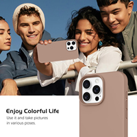 Coque arrière souple en silicone VAWI S002 pour iPhone 17 Plus, étui de protection antichoc et anti-rayures pour Samsung A56