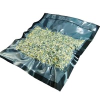 Sac sous vide en nylon YC pour saucisses et jambon, noir, transparent d'un côté, avec pompe de compression et fermeture hermétique pour la conservation des aliments