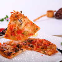 Gâteau de poisson frit japonais surgelé Okonomiyaki 150g/unité Certifié HACCP/Halal Poulpe épicé de Chine Durée de conservation de 24 mois