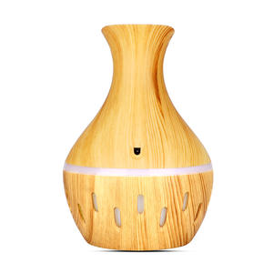 YX-066D Wood Grain Aroma Diffuser USB Rechargeable Home Indoor Essential Oil Humidifier Less Than 0.5L Capacity - Product Image 1