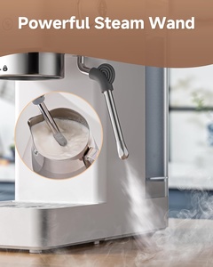 Máquina de Espresso Comercial Semiautomática de Doble Bomba y Doble Caldera, Nuevo Diseño, Experiencia Profesional de Café - Product Image 3