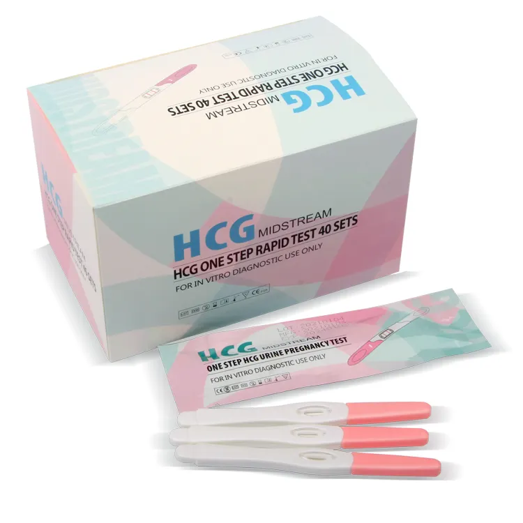 HCG early pregnancy test kit with pregnancy test strip pregnancy test in online