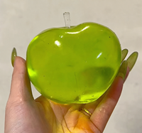 Juguete Sensorial Antiestrés de Malta Suave y Translúcido con Forma de Manzana, de Levantamiento Lento, para Niñas y Niños, 14