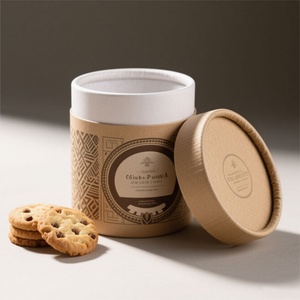 Premium Kraft Paper Tubes for Coffee Tea and <b>Cookies</b> Eco-Friendly, Airtight & Customizable Sizes - Product Image 5