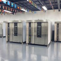 Four rotatif à 64 disques, four pour usine alimentaire