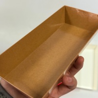 Boîte à gâteau carrée blanche personnalisée en carton recyclable de 6 pouces, résistante à la graisse