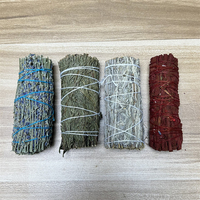 Kit de purification en gros avec cristaux naturels, pierres précieuses, sauge blanche et Palo Santo pour la décoration