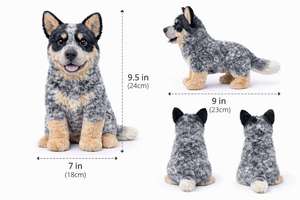 Adorable Soft Realistic 2026 New Custom Plush Weighted <strong>Dog</strong> <strong>Toy</strong> For Children Soothing Companion Play - Product Image 5
