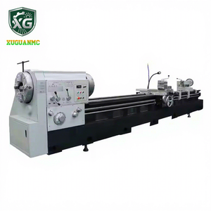 Tour à fileter les tuyaux Q1319, tour à double mandrin, tour manuel, tour horizontal à grand alésage de <span class=keywords><strong>broche</strong></span> - Product Image 1