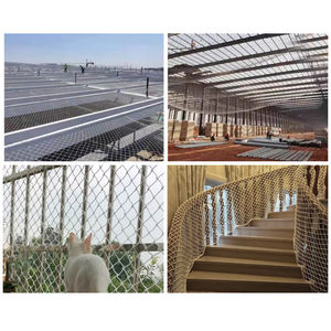 Premium versterkt, fabrieksgemaakt, anti-scheur nylon/PP/PE wit veiligheidsnet voor balkonveiligheid - Product Image 6