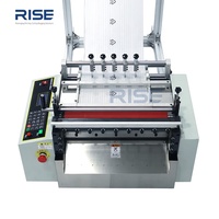 Machine de découpe de papier synthétique pour étiquettes, coupe-rouleau haute précision RS-400G 410 mm