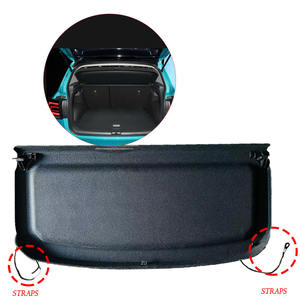 Couverture arrière de cargaison de coffre d'étagère de colis de voiture d'OEM pour VW <span class=keywords><strong>T</strong></span>-<span class=keywords><strong>Cross</strong></span> 2019 2020 <span class=keywords><strong>2021</strong></span> 2022 2023 partie de botte accessoire intérieur de charge de plaque de garniture - Product Image 1