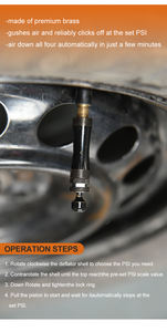 Atacado e Barato: Medidor de Desinflação de Pneus de Baixa Pressão 0-30psi para Acessórios Off-road 4x4 - Product Image 6