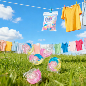 Detersivo Liquido per Bucato, Sapone in Polvere, Capsule e Perle di Gel per Indumenti - Product Image 4