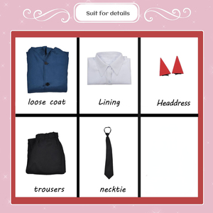 <strong>Chainsaw</strong> <strong>Man</strong> Mitaka Asa Cosplay Costume Outfits <strong>Shirt</strong> Tie Short Wig Neck Ring Women Anime Uniform Halloween - Product Image 5