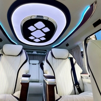 Éclairage de toit Mise à niveau intérieure de la voiture plan de modification complet accessoire de luxe TOYOTA Hiace van phare dôme LED