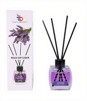 Diffuseur de parfum de luxe en verre 120 ml, sans alcool, fait main, élégant, pour voiture, plusieurs choix d'huiles parfumées, longue durée, naturel