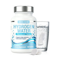 Comprimés d'eau hydrogénée H2 OEM/ODM au magnésium à dissolution rapide 16 PPM saveur citron vert pour l'énergie, l'antioxydation et le soutien cellulaire