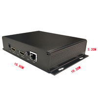 Codificador de Video en Streaming NDI HX SRT HLS para IPTV H.265 HEVC H.264 con Salida en Bucle para Facebook, YouTube y UDP para Audio IP