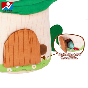 Casa a Forma di Fungo dei Cartoni Animati con 6 Peluche, Gioco per Bambini con Bambole Imbottite - Product Image 3