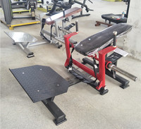Machine à fessiers à charge libre robuste pour usage commercial, équipement de fitness pour salle de sport, station d'entraînement pour fessiers et ponts