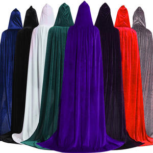 Cape de costume d'Halloween pour adulte, style adapté à Pâques, <span class=keywords><strong>carnaval</strong></span>, films et séries télévisées, cosplay unisexe, vêtements en velours - Product Image 1
