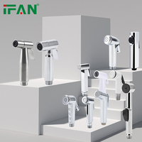 IFAN – Kit de Douche et Bidet Portable Moderne en ABS à Prix Avantageux pour Toilettes Musulmanes (Douchette Shattaf)