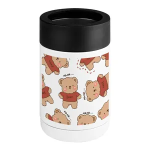 Custom image Insulated Can Cooler Practical <b>Drinkware</b> for Hot and Cold Beverages - Product Image 1