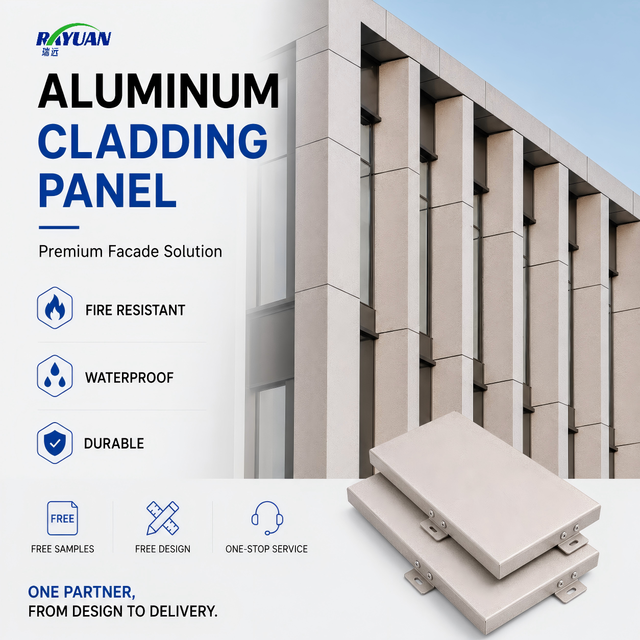 Modern Weatherproof Eco-Friendly Aluminium Wall Covering Panel for Commercial Facade Cladding Hotel & Kitchen Use