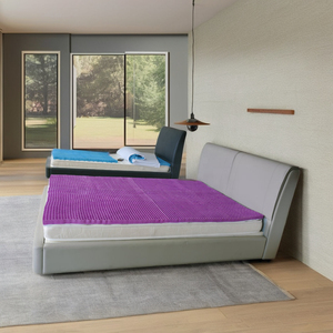 Wholesale <strong>Single</strong> Size Polymer Gel Grid <strong>Mattress</strong> <strong>Toppers</strong> Folding Waterproof and Washable Hospital <strong>Bed</strong> Pads <strong>for</strong> Summer Use - Product Image 3