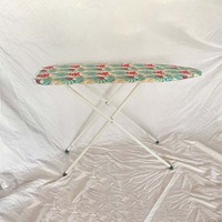 Planche à repasser pliable Portable avec porte-vêtements Mini planche à mailles en métal et bois pour accessoire d'utilisation de garde-robe à la maison pour vêtements