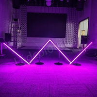 Disco Light DMX Tube Lumière Artnet RVB Coloré LED Linéaire Vidéo Pixel LED Barre Lumineuse LED