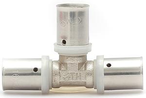 Raccord réducteur en T 20×16×20 pour tuyaux PEX-AL-PEX |   Laiton durable |   THS Thermostyle ® - Product Image 3