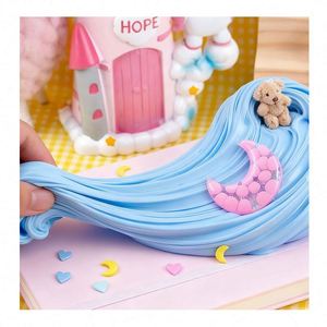 Kawaii Workshop Fun & Eco-Friendly DIY Set Colorful Playdough & Slime Toys Venta al por mayor Squishy Puff Kids Juguete educativo - Product Image 4