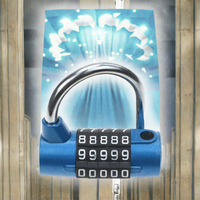 Cadenas de sécurité à combinaison à 4 chiffres pour voyage, en alliage de zinc, étanche IP66, avec code sécurisé R401