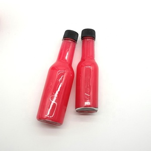 Fournisseur d'usine Bouteilles de sauce piquante 5 OZ 150 ML Bouteilles en verre pour sauce chili et vinaigre avec bouchon et bouchon en plastique - Product Image 4