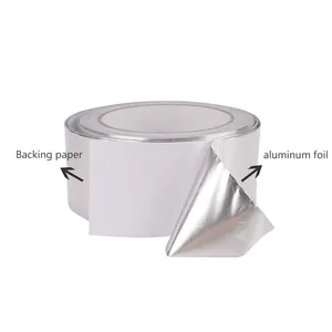 Ruban adhésif en aluminium découpé sur mesure, film métallique résistant à la chaleur et à l'isolation thermique pour usage industriel - Product Image 2