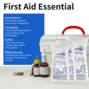 2024 Baolun 일회용 얼음주머니 수동 반죽 의료 응급 처치 인스턴트 콜드 팩 압축 - Product Image 3