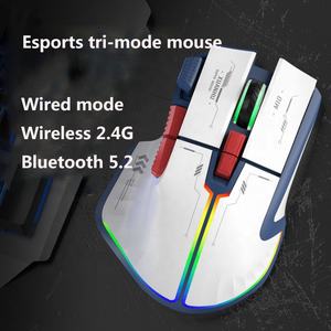 Nouveau jeu de sport électronique <span class=keywords><strong>Top</strong></span> <span class=keywords><strong>Gamer</strong></span> 10000Dpi le troisième examen simulé <span class=keywords><strong>souris</strong></span> BT <span class=keywords><strong>sans</strong></span> <span class=keywords><strong>fil</strong></span> filaire modèle général <span class=keywords><strong>souris</strong></span> électroluminescente RVB - Product Image 2