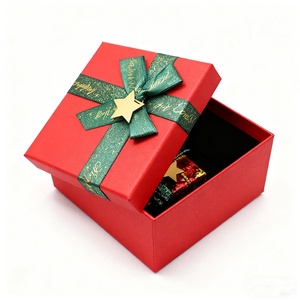 Custom Rigid Cardboard <b>Box</b> for Christmas Gift, <b>Present</b> & Lingerie Packaging, Premium Paper Gift <b>Box</b> with Logo Wholesale Supplier - Product Image 1