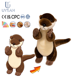 UYEAH CPC OEM/ODM Factory, Conception Personnalisée, Peluche en Coton Rembourrée, Jouet en Peluche Doux et Mignon en Forme de <span class=keywords><strong>Castor</strong></span> pour Cadeaux d'Enfants - Product Image 1