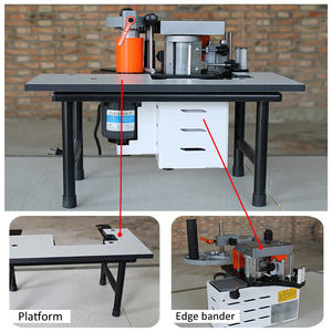 Molatrice automatica NEWEEK per la lavorazione del legno melamina piccola macchina per la sigillatura a mano e la riparazione di mobili - Product Image 3