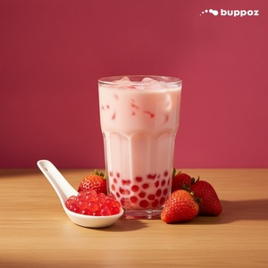 บับเบิ้ลบอลรสสตรอว์เบอร์รีแบบถังใหญ่ - Product Image 6