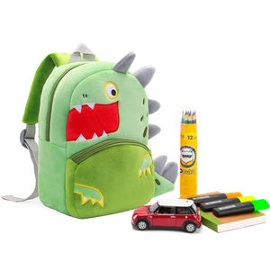 U931, venta al por mayor, <span class=keywords><strong>mochila</strong></span> suave bonita y resistente para niños pequeños, Mini bolsa de viaje de dibujos animados de <span class=keywords><strong>animales</strong></span> de felpa para bebés de 2 a 6 años, <span class=keywords><strong>mochila</strong></span> escolar para guardería para niños - Product Image 6