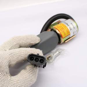 Vanne solénoïde d'arrêt de carburant 3935430 24V adaptée aux moteurs diesel 6BT 5.9L en stock - Product Image 2