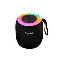 Mini Altavoz Inalámbrico BT Portátil con Micrófono Incorporado y Soporte para Tarjeta de Memoria, Batería de 200-500mAh con hasta 3 Horas de Reproducción