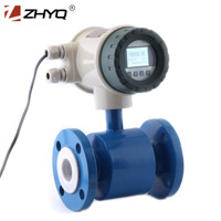 Zhyq Flow Meter 2 Inch Bier En Wijn Elektromagnetische Flowmeter Water Magnetische Flowmeter